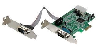 SERIAL CARD, PCIE/RS232, 2PORT PEX2S553LP