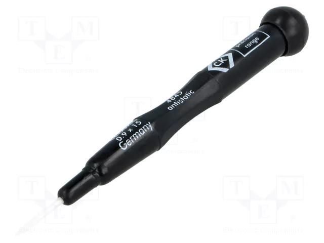 Ceramic trimmer; Bit: slot; Size: SL 0.9; Blade length: 16mm C.K CK-484509