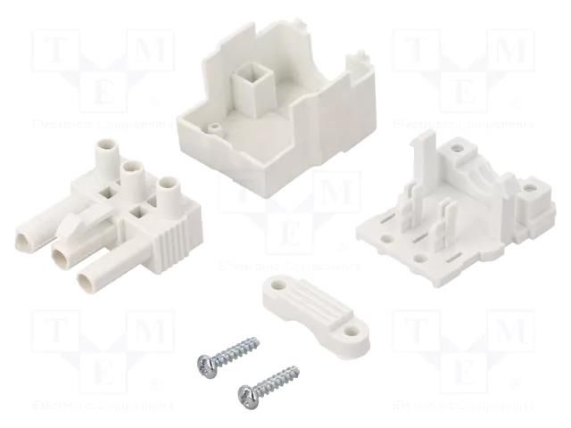 Connector: pluggable terminal block; screw terminal; male; 16A BM GROUP BMB9033