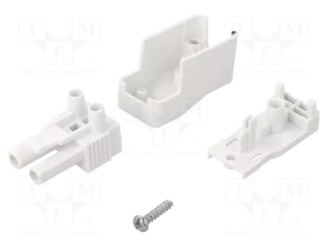 Connector: pluggable terminal block; screw terminal; male; 16A BM GROUP BMB9023