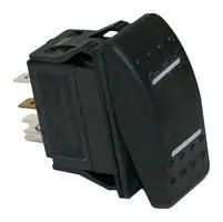 ROCKER SWITCH, DPDT, 16A, 12VDC MPX5-224ANN-1ABD-3PN-S