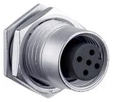 SENSOR CONN, M12, RCPT, 5POS, PANEL HDM12A-05PFFP-SF8001
