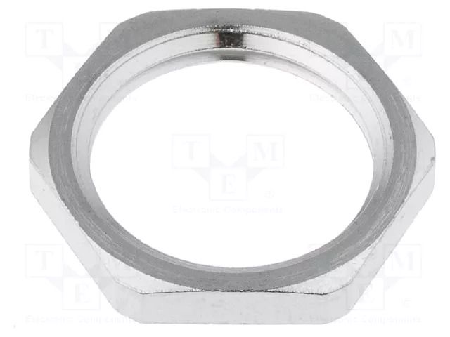 Nut; M20; brass; Thk: 3.5mm; Spanner: 24mm; Thread: metric; Pitch: 1.5 LAPP SKINDICHT-SM-M20