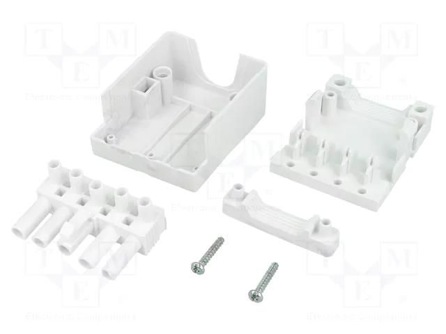 Connector: pluggable terminal block; screw terminal; male; 16A BM GROUP BMB9053