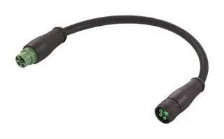 CABLE ASSY, 6P CIR PLUG-CIR RCPT, 1M 21342829641010