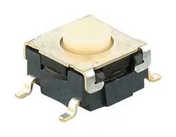 TACTILE SW, SPST-NO, 0.05A, 24VDC, 160GF B3S-1000P