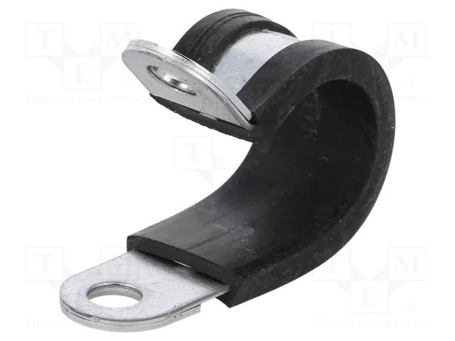 Fixing clamp; ØBundle : 13mm; W: 15mm; steel; Ømount.hole: 6.4mm LAPP RKS-1-13/15