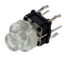 TACTILE SW, SPST-NO-DM, 0.05A/12V, 160GF TL1265YQSCLR