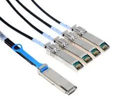 COMPUTER CABLE, QSFP+/SFP+ PLUG, 1M SF-QSFP4SFPPS-001