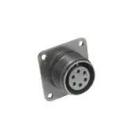 MIL SPEC CIR CONN, RCPT, 28-20, SOLDER 97-3102A-28-20S