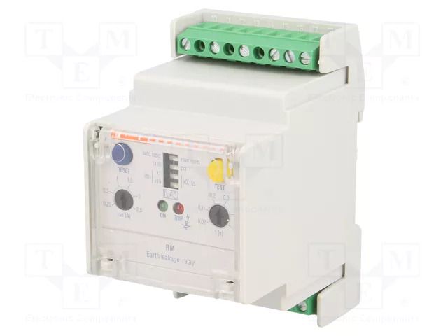 Earth leakage relay; 110÷125VAC,220÷240VAC,380÷415VAC; SPDT LOVATO ELECTRIC 31RM415