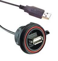 USB CABLE, 2.0, TYPE A PLUG-RCPT, 500MM PX0844/A/0M50/A