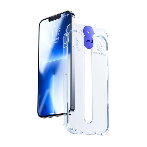 Full screen tempered glass Joyroom Easy Fit JR-H11 for Apple iPhone 14 Plus 6.7 " 10 + 4 pcs FOR FREE, Joyroom 43686-uniw