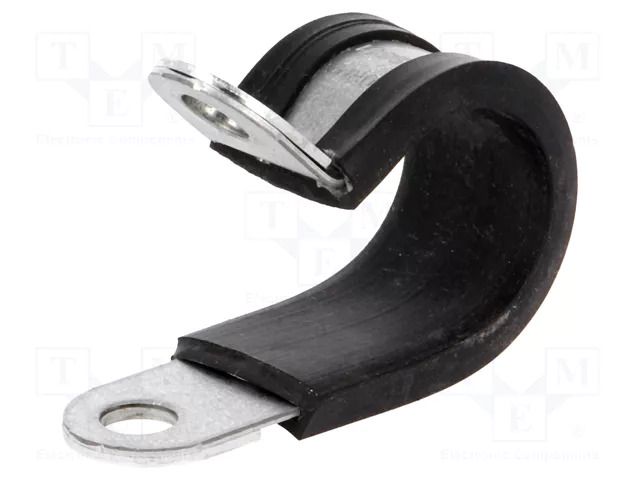 Fixing clamp; ØBundle : 19mm; W: 15mm; steel; Ømount.hole: 6.4mm LAPP RKS-1-19/15