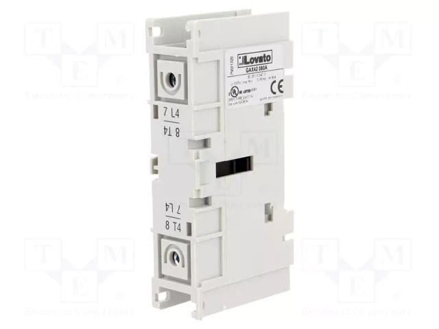 Fourth pole; side; 80A; GA LOVATO ELECTRIC GAX42080A