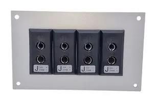 THERMOCPL CONN, W/PANEL, SOCKET, J, 4WAY IS-J-FF + FSP-4