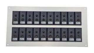 THERMOCPL CONN W/PANEL, SOCKET, J, 20WAY IS-J-FF + FSP-20