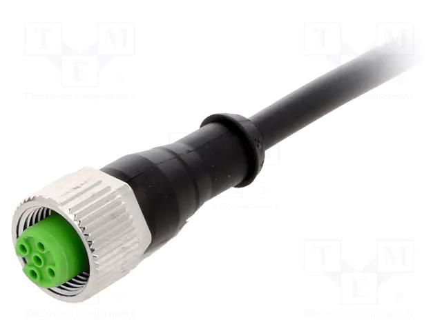 Cable: for sensors/automation; M12; PIN: 4; straight; 10m; plug MURRELEKTRONIK 7000-12221-6141000