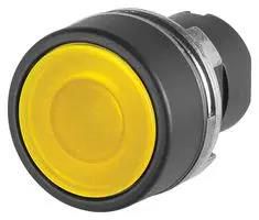 ACTUATOR, YELLOW, ROUND, BLACK, PLASTIC 46-2231.11G0.000