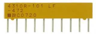 RESISTOR, BUS RES N/W 9, 100KOHM, 2%, SI 4310R-101-104LF.