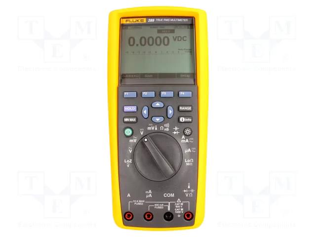 Digital multimeter; Software: Fluke View FLUKE FLK-289FVF