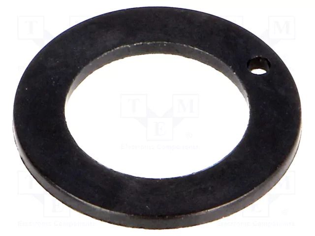 Bearing: thrust washer; Øout: 24mm; Øint: 15mm; iglidur® X; black IGUS XTM-1524-015