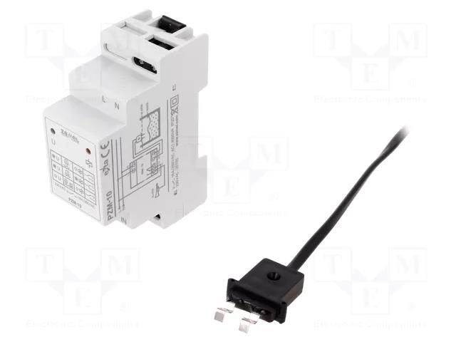 Level monitoring relay; conductive fluid level; 230VAC; IP20 ZAMEL PZM-10