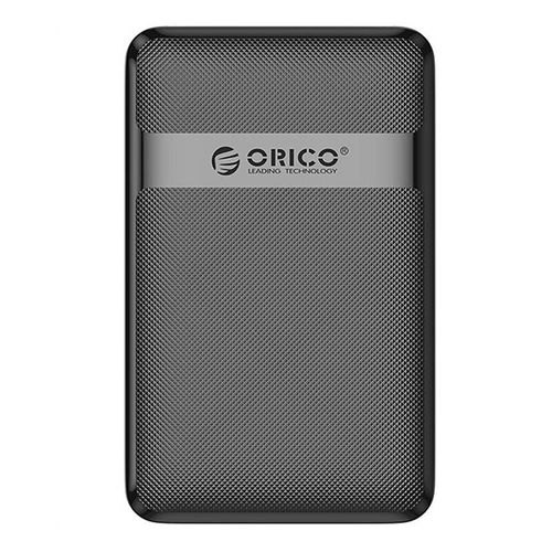 Orico 2577 HDD/SSD 2.5" drive enclosure, 5Gbps, USB-A to USB Micro-B (black), Orico 2577U3-V1-BK-EP-IP