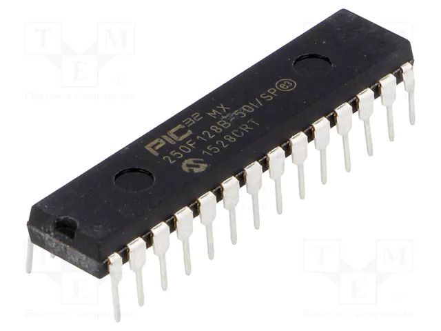 IC: PIC microcontroller; 128kB; 2.3÷3.6VDC; THT; VQFN32; PIC32 MICROCHIP TECHNOLOGY 32MX250F128B-50ISP