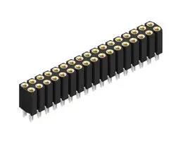 PCB RCPT, 34POS, 2ROW, 2.54MM, PRESS FIT BLP 2 34