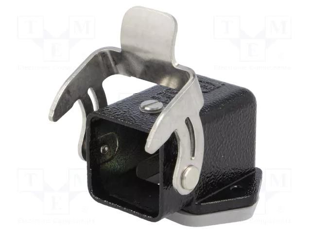 Enclosure for connectors: HDC; size 3A; Han® M; IP44,IP65,IP67 HARTING 09370030801