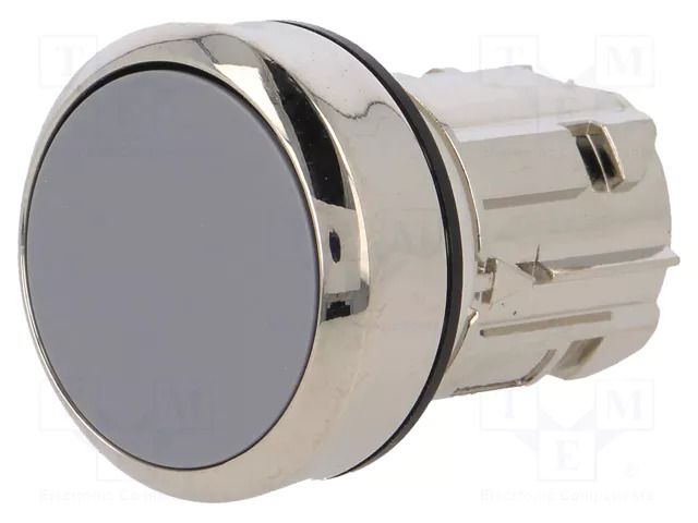 Switch: push-button; 22mm; Stabl.pos: 1; grey; none; IP67; flat SIEMENS 3SU1050-0AB80-0AA0