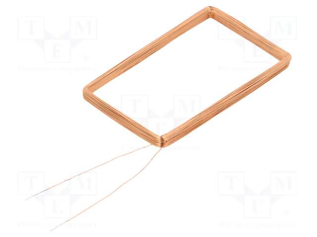 Antenna; RFID; 125kHz; Body dim: 35x45x3mm; Usable dim: 31x41x3mm SR PASSIVES CP-1MH-32-42-3