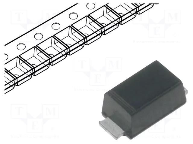 Diode: Schottky rectifying; subSMA; SMD; 20V; 1A; reel,tape TAIWAN SEMICONDUCTOR SS12L-R2