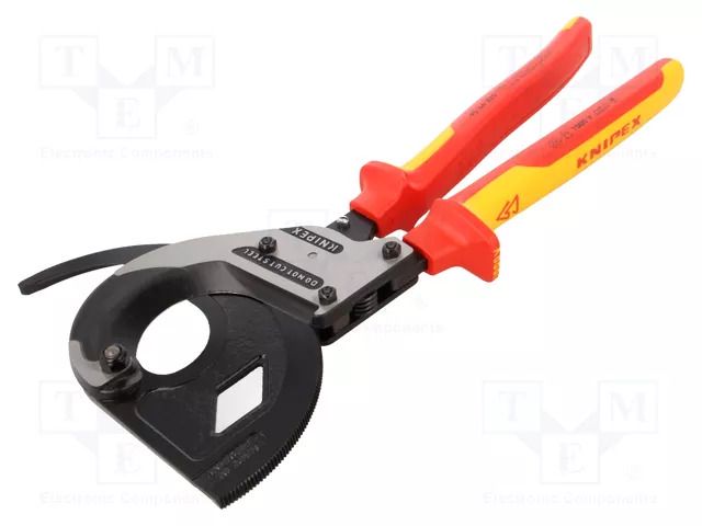 Cutters; L: 320mm; Tool material: steel; Øcable: 60mm; 600mm2; 1kVAC KNIPEX KNP.9536320