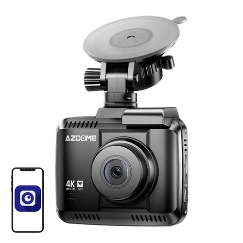 4k front and 1080p rear camera Azdome GS63HPro, WiFi, GPS, G-sensor, Azdome GS63HPro