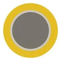 PIEZO BENDER, 3.6KHZ, 20NF, 500 OHM AB2036B-2