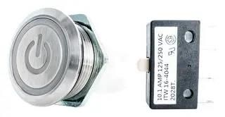 ANTI VANDAL SWITCH, SPDT-DB, 10A, 250VAC H48M-213W