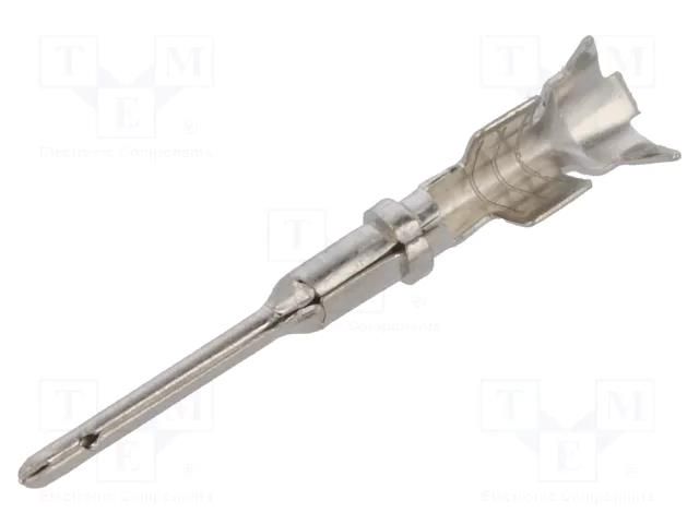 Contact; male; 20; nickel plated; 22AWG÷20AWG; ATM; reel; crimped AMPHENOL AT60-20-0122/R