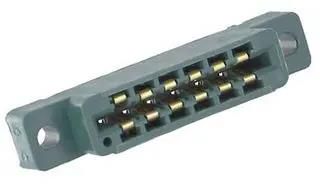 RACK & PANEL CONNECTOR, FEMALE, 8 POSITION, SOLDER 26-4200-8S.