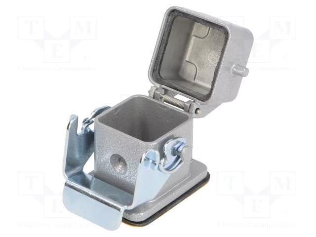 Enclosure for connectors: HDC; size H-A 3; with latch; straight LAPP 44429015