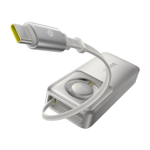 Powerbank Baseus OS Free2Pull 10000mAh 30W +cable (grey), Baseus P10073701843-00