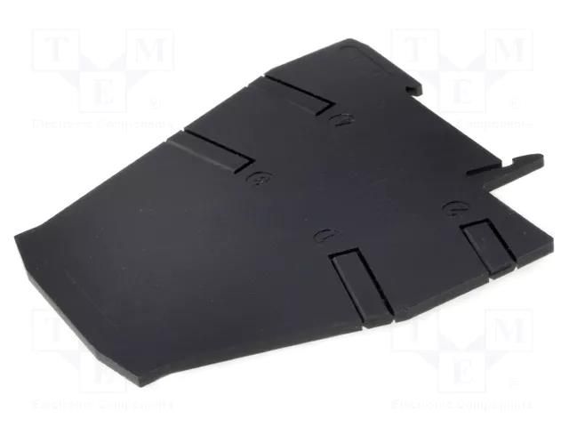 Spacer; 6A; 240VAC; for DIN rail mounting; ST3 SCHRACK ST36040