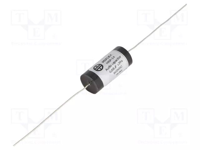 Capacitor: polypropylene; 0.68uF; 600VDC; ±2%; Ø14.1x30mm; THT MIFLEX MKP14-0.68U/600