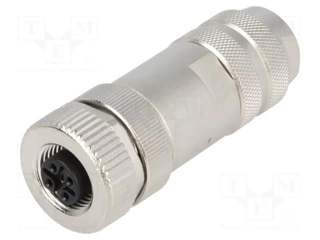 Connector: M12; plug; PIN: 5; female; straight; IP67; screw terminal LAPP 22260646