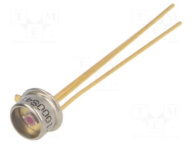 PIN IR photodiode; TO46; THT; 1550nm; 500÷1700nm; 1nA; 0.73V Laser Components IG17X1000S4I