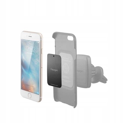 Spigen MP-4P magnetic plates for car - black, Spigen 8809466644757 8809466644757