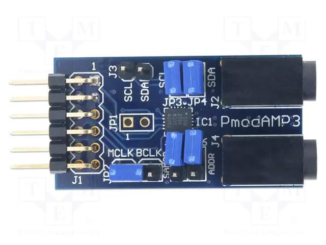 Pmod module; prototype board; Comp: SSM2518; amplifier DIGILENT 410-270P-KIT