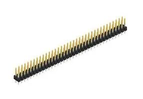 PIN HEADER, 72POS, 2ROW, 2.54MM, THT SL 22 124 72 S