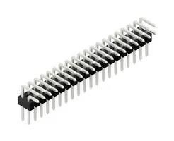 PIN HDR, R/A, 40POS, 2ROW, 2.54MM, THT SL 4 025 40 Z